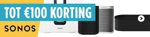 Sonos Tot €100 Korting Sonos Tot €100 Korting