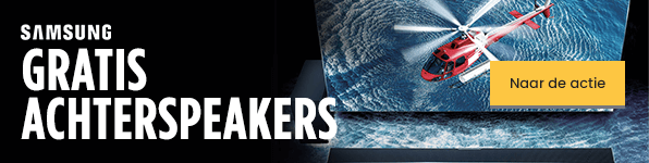 Samsung Gratis Draadloze Achterspeakers - Naar de actie Samsung Gratis Draadloze Achterspeakers - Naar de actie