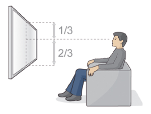 Juiste tv hoogte Juiste tv hoogte
