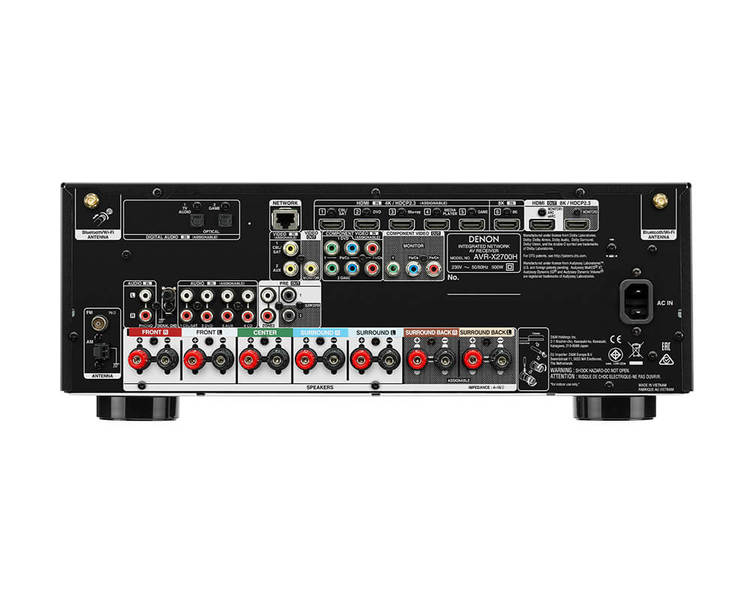 Denon AVR-X2700HDAB (Receivers) - PlatteTV - Uw Specialist in Televisie