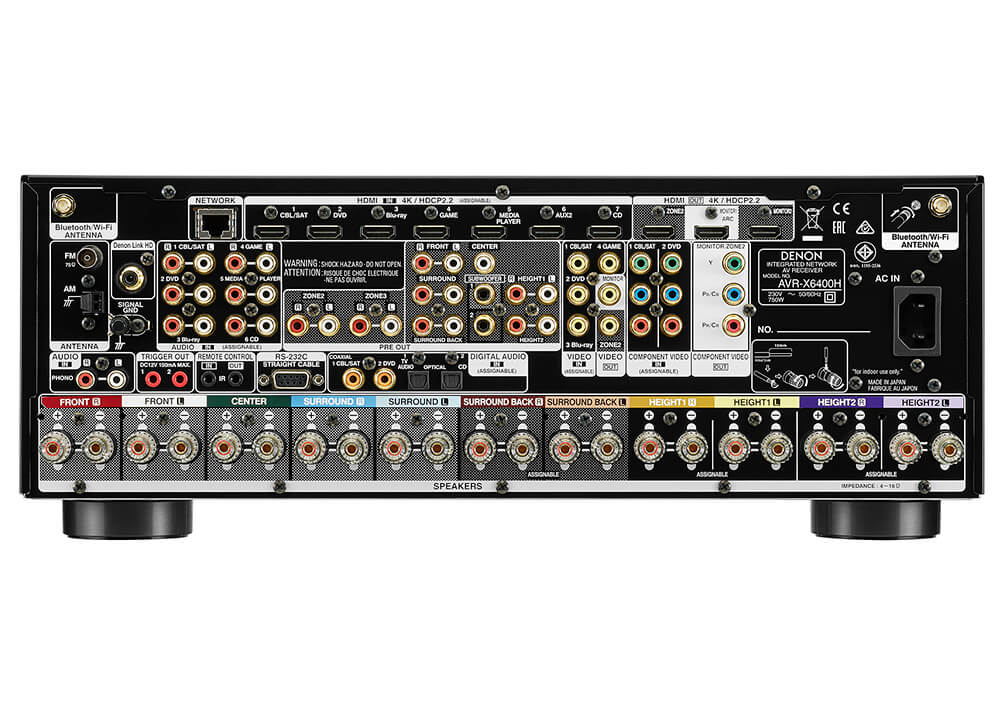 Denon AVRX6400H Zilver (Receivers) PlatteTV Uw Specialist in