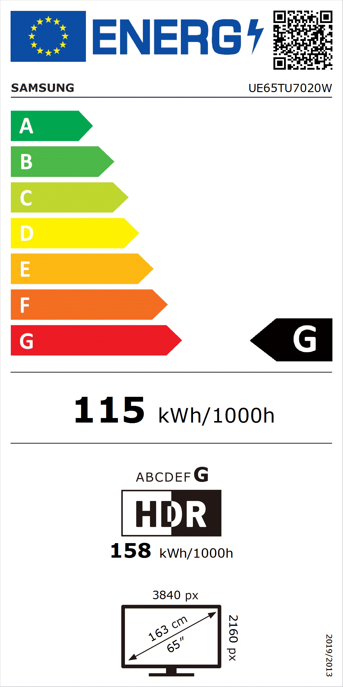 Samsung Ue65tu7020 4k Uhd Tv Plattetv Uw Specialist In Televisie Audio