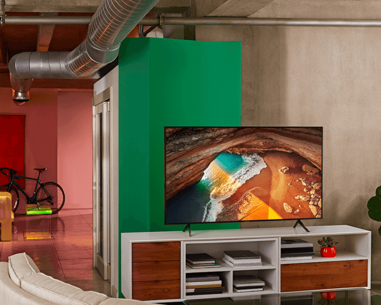 Samsung Qe43q60r Uitlopende Modellen Plattetv Uw Specialist In Televisie Audio