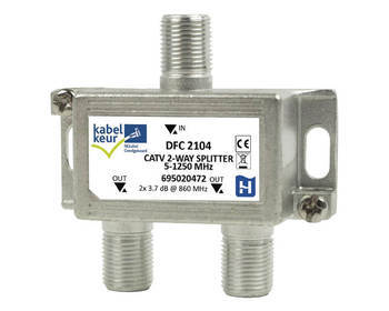 Hirschmann Dfc 2104 Catv Tweeverdeler huismerk kopen in de aanbieding