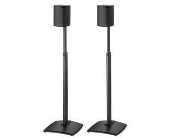 Sanus Verstelbare Vloerstandaard Voor Sonos One Play1 Play3 Zwart Duopack Wssa2 B2 sanus kopen in de aanbieding